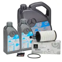 7L ORIGINAL Mercedes-Benz StarParts Motor&ouml;l &Ouml;L 5W40 MB 229.5 + &Ouml;lfilter M276 2761800009