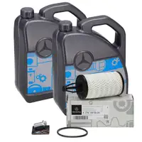 10L ORIGINAL Mercedes-Benz StarPartsMotor&ouml;l &Ouml;L 5W40 MB 229.5 + &Ouml;lfilter M276 2761800009