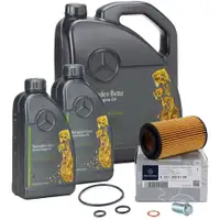 7L ORIGINAL Mercedes 5W-30 MB 229.52 Motor&ouml;l + &Ouml;lfilter A-/B-/C-/E-/S-Klasse OM651