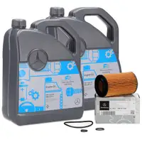 10L ORIGINAL Mercedes-Benz StarParts 5W-30 MB 229.51 Engine Oil + Oil Filter OM651