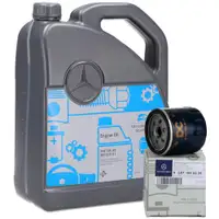 5L ORIGINAL Mercedes StarParts 5W-30 MB 229.51 Motor&ouml;l + &Ouml;lfilter W176 W246 C/X117 OM607