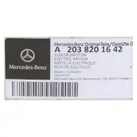 ORIGINAL Mercedes Stellmotor Heizung Klima W203 S203 W211 S211 C219 R230 W209 2038201642