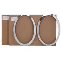 2x ORIGINAL Mini decorative ring headlight CHROME F55 F56 F57 left + right