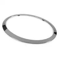 2x ORIGINAL Mini decorative ring headlight CHROME F55 F56 F57 left + right