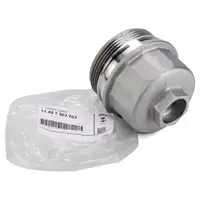 ORIGINAL Mini Deckel Ölfilter Ölfiltergehäuse R50 R53 R52 Cabrio 1.6 11427563763