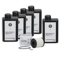5 liters ORIGINAL MINI engine oil OIL 5W30 LL-04 Longlife-04 + oil filter 11427622446
