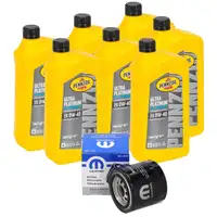 6,622L PENNZOIL ULTRA PLATINUM SRT 0W-40 Motor&ouml;l + MOPAR &Ouml;lfilter CHRYSLER 300C Sebring