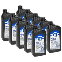 10x 946ml MOPAR 0W20 engine oil CHRYSLER DODGE JEEP RAM FIAT ALFA ROMEO K68218950AB