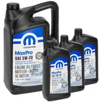 5L + 3x 946ml MOPAR 5W-20 engine oil CHRYSLER DODGE JEEP RAM FIAT ALFA ROMEO