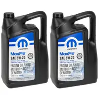 10L MOPAR 5W-20 Motor&ouml;l CHRYSLER DODGE JEEP RAM FIAT ALFA ROMEO K68218891AA