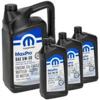 5L + 3x 946ml MOPAR 5W-30 Motor&ouml;l CHRYSLER DODGE JEEP RAM FIAT ALFA ROMEO