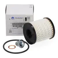 ORIGINAL PSA OPEL MOPAR Oil Filter + Screw C3 C4 C5 Astra L 207 208 308 508 1.4 1.6