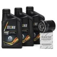 3L PETRONAS SELENIA Motor Oil K PURE ENERGY 5W40 + ORIGINAL Fiat Oil Filter 55256470
