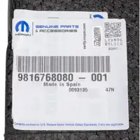 ORIGINAL PSA MOPAR Impact Protection Bumper Bracket Berlingo Partner K9 Front 9816768080