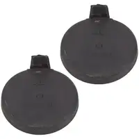 2x ORIGINAL Fiat cover cap for headlight 75mm 500 500C 500L 77364608