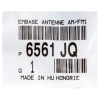 ORIGINAL Citroen antenna base roof antenna C3 Picasso C4 Picasso 2 1007 6561.JQ