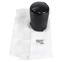 ORIGINAL Citroen Peugeot ashtray with lid BLACK ROUND 7589.05