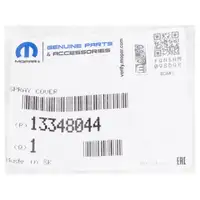 ORIGINAL Opel MOPAR Abdeckung Blende Scheinwerferreinigung Astra J vorne rechts 13348044