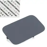 ORIGINAL Opel MOPAR Abdeckung Blende Scheinwerferreinigung Astra J vorne rechts 13368825