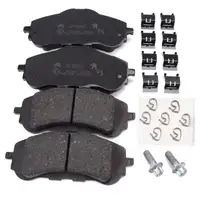 ORIGINAL PEUGEOT brakes Brake discs + brake pads 308 II / SW II front