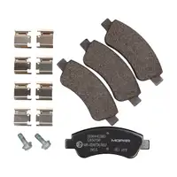 ORIGINAL PSA Opel Bremsbel&auml;ge Berlingo C2 C3 C4 Corsa F 207 208 Partner vorne 1696440380