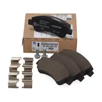 ORIGINAL PSA Opel Bremsbel&auml;ge Berlingo C2 C3 C4 Corsa F 207 208 Partner vorne 1696440380