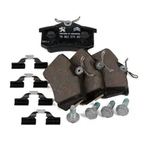 ORIGINAL PSA MOPAR brake discs + wheel bearings + brake pads C3 II DS3 2008 207 208 rear