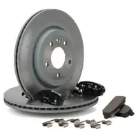 ORIGINAL Opel brake kit brake discs + pads ZAFIRA TOURER C 17 inch rear