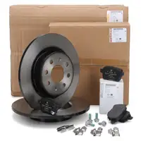 ORIGINAL Opel brake discs + brake pads Adam Corsa E RPO J67 rear 1680583080