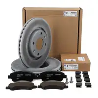 ORIGINAL PSA Opel MOPAR Bremsscheiben + Bel&auml;ge C2 C3 C4 Corsa F 206 207 208 301 307 vorne