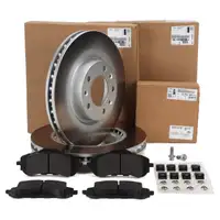 ORIGINAL PSA Peugeot OPEL brake discs + brake pads 308 II Astra L front