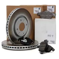 ORIGINAL PSA Bremsscheiben + Bel&auml;ge Berlingo C4 II DS4 DS5 5008 Partner vorne