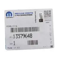 ORIGINAL Opel MOPAR Dichtring K&uuml;hlmittelleitung Kondensator Astra G H J Insignia 13579648
