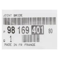 ORIGINAL PSA Opel MOPAR Dichtung &Ouml;lleitung R&uuml;cklauf Turbolader Jumpy 3 1.5D 9816940180