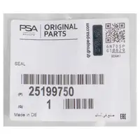 ORIGINAL Opel gasket for oil filter housing oil cooler 1.6 1.8 114-207 hp 25199750