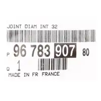ORIGINAL PSA Opel Fiat MOPAR Dichtung AGR-Ventil Jumper 3 Boxer Scudo 2.0/2.2D 9678390780