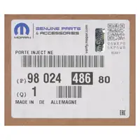 4x ORIGINAL PSA MOPAR Einspritzd&uuml;se C3 C4 C5 DS3 DS4 207 208 308 508 1.6 HDi 9802448680