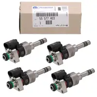 4x ORIGINAL Opel MOPAR Einspritzventil Astra K 1.4 Turbo / CNG Insignia B 1.5 55577403