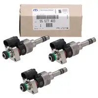 3x ORIGINAL Opel MOPAR Einspritzventil Adam Astra K Corsa E 1.0 90-115 PS 55577403