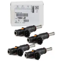 4x ORIGINAL PSA MOPAR Einspritzventil C3 C4 C5 DS3 DS4 207 208 308 508 1.4/1.6 16V 1984.J2