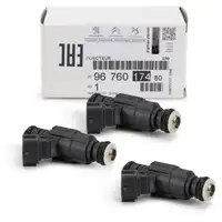 3x ORIGINAL PSA OPEL MOPAR Einspritzventil C1 C3 108 208 308 Corsa F 1.2 9676017480