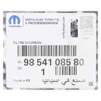 ORIGINAL PSA MOPAR Innenraumfilter Satz ANTIALLERGISCH 3008 2 3 5008 2 3 9854108580