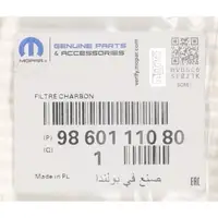 ORIGINAL Opel Citroen MOPAR Innenraumluftfilter Filter Frontera C3 Aircross 2 9860111080