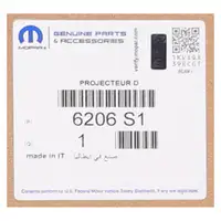 ORIGINAL Citroen MOPAR HALOGEN Scheinwerfer C4 2 DS4 vorne rechts 6206.S1