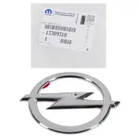 ORIGINAL Opel MOPAR Emblem Heckklappenemblem Plakette Adam Astra J GTC hinten 13389318