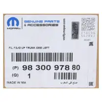 ORIGINAL Opel MOPAR LED rear light Corsa F 5-door from 09.2019 left inside 9830097880