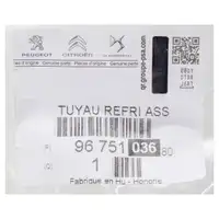 ORIGINAL Citroen Peugeot Refrigerant Line High Pressure C4 Picasso 2 5008 2 508 2 9675103680