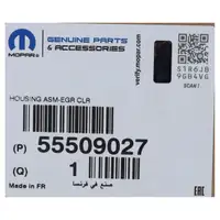 ORIGINAL Opel MOPAR AGR Abgasr&uuml;ckf&uuml;hrung Astra J K Insignia A B Mokka X 1.6 CDTI 55509027