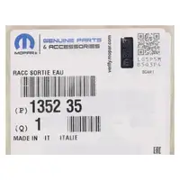 ORIGINAL PSA MOPAR K&uuml;hlerschlauch K&uuml;hlmittelschlauch Ducato Jumper 3 Boxer 3.0D 1352.35