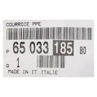 ORIGINAL PSA Opel MOPAR V-ribbed belt water pump Berlingo C3 Astra L 1.2 6503318580